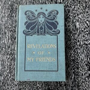 Rare Antique English Games Book: Revelations of My Friends 1900s London